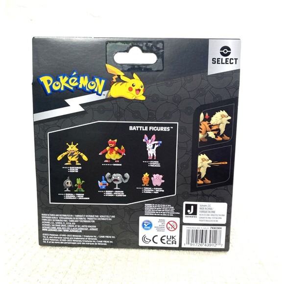 Pokemon Select Evolution Multipack Growlithe and Arcanine Battle Figures Orange - Picture 6 of 10